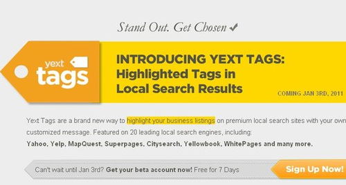 Yext標簽聯盟與谷歌本地廣告業務服務防御戰